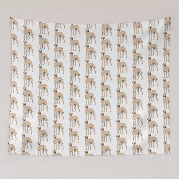 Item preview, Sloughi dog art designed and sold by Yaragold.