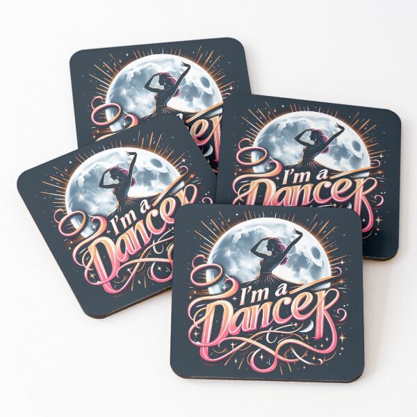 Item preview, I'm A Dancer, typography designed and sold by maxmaj.