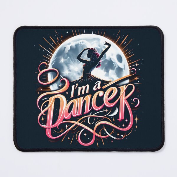 Item preview, I'm A Dancer, typography designed and sold by maxmaj.