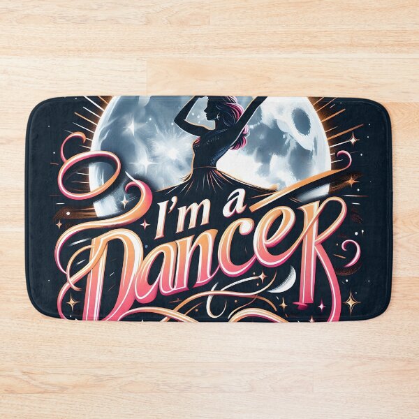 Item preview, I'm A Dancer, typography designed and sold by maxmaj.