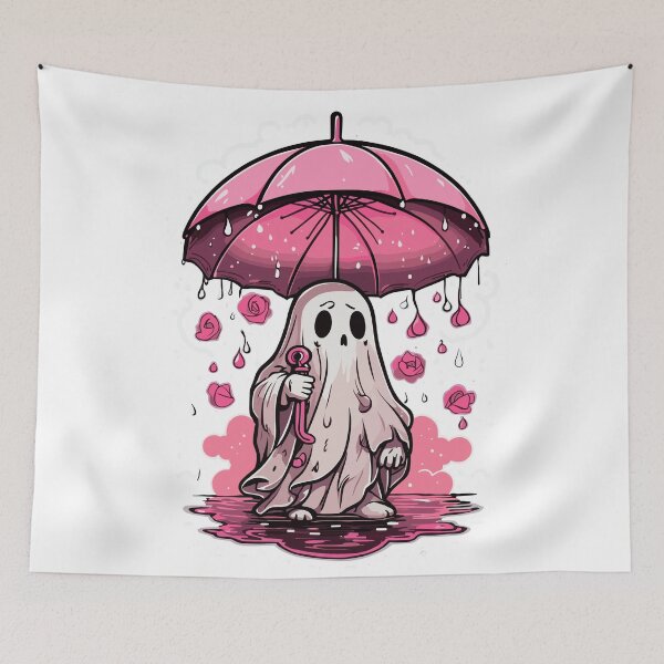 Item preview, Qute Pink Ghost designed and sold by Duxt.