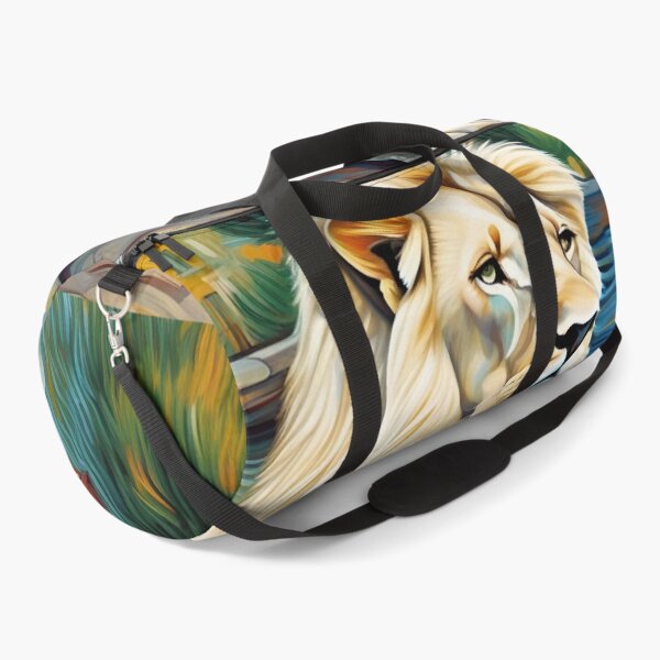 Item preview, White Lion Residing on Nearby River Bank Zoo Pals designed and sold by sportsimpact.