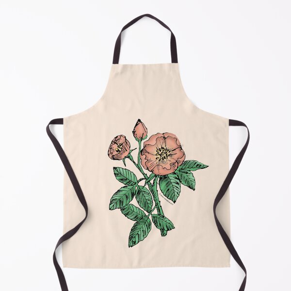 Item preview, Apricot Globular Rose Bloom Single 1-7 Petals Almost Flat designed and sold by Rachael Taylor.