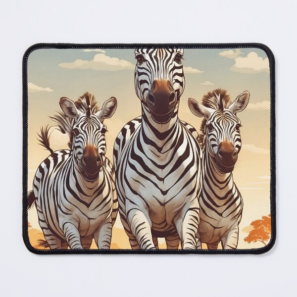 Item preview, Zebra Stampede T-Shirt Designs designed and sold by Leo digital art.