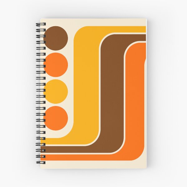 Item preview, Retro Geometric Design Orange Brown and Yellow designed and sold by tonymagnerart.