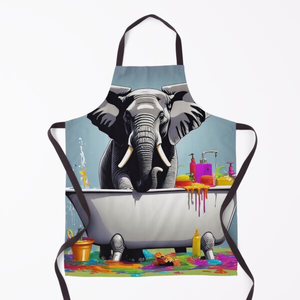 Item preview, Elephant in tub designed and sold by tatty58.