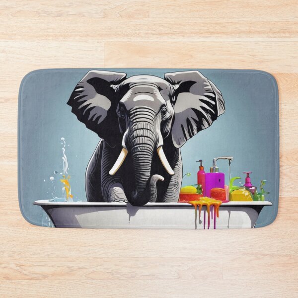 Item preview, Elephant in tub designed and sold by tatty58.