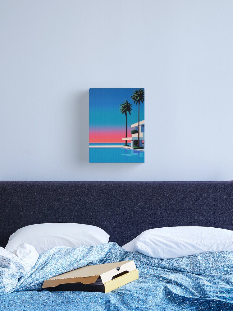 Thumbnail 1 of 3, Canvas Print, Hiroshi Nagai Art designed and sold by Pawfect-Purfect.