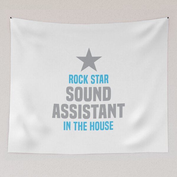 Item preview, Rock Star Sound Assistant in the House designed and sold by NermilioDesigns.