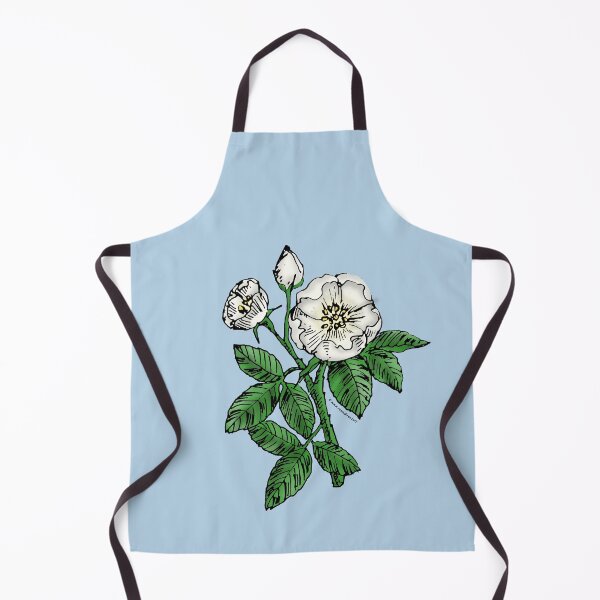 Item preview, White Globular Rose Bloom Single 1-7 Petals Almost Flat designed and sold by Rachael Taylor.