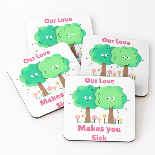 Item preview, Our Love Makes you Sick designed and sold by NOTRE-BONHEUR.