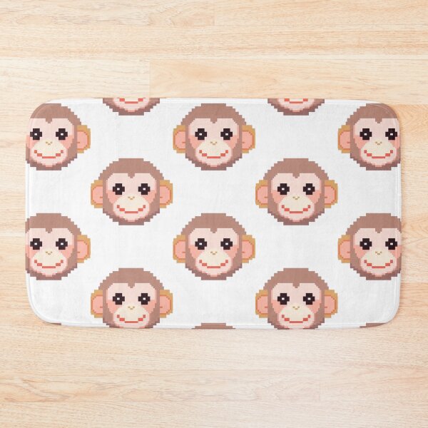 Item preview, Baby Monkey pixel art - Retro vibe designed and sold by octoboobs.