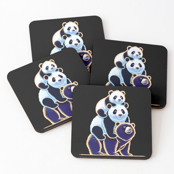 Item preview, Cute Panda Family designed and sold by svarupa.