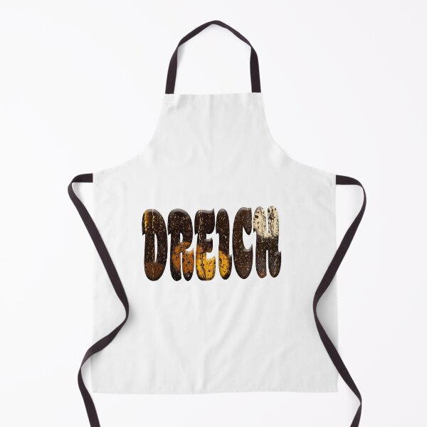 Item preview, The word dreich with an overlay of a photo of water droplets on a window.  designed and sold by funkyworm.