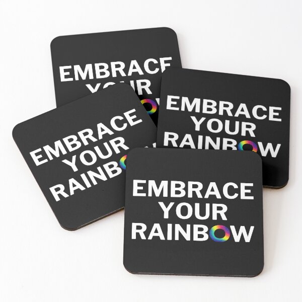 Item preview, Embrace your rainbow. LGBTQ Gay Pride Graphic Design designed and sold by ItsAKinkThing.