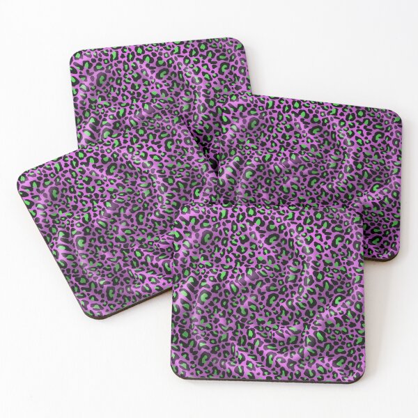Item preview, Exotic Cat Fur Pattern-Pink and Lime with Fold Effect designed and sold by BigAl3D.