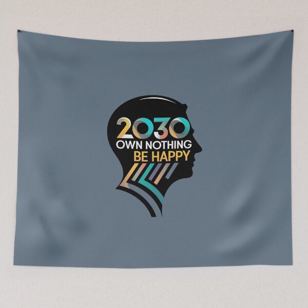 Item preview, 2030 Own Nothing be Happy 1 designed and sold by Memerca.