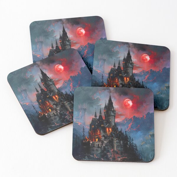 Item preview, Twilight's Embrace, The Haunted Citadel designed and sold by AM FineArtPrints.