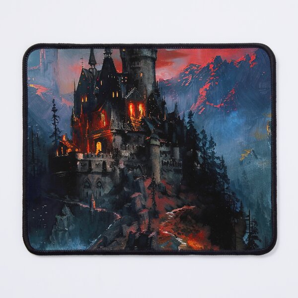 Item preview, Twilight's Embrace, The Haunted Citadel designed and sold by AM FineArtPrints.