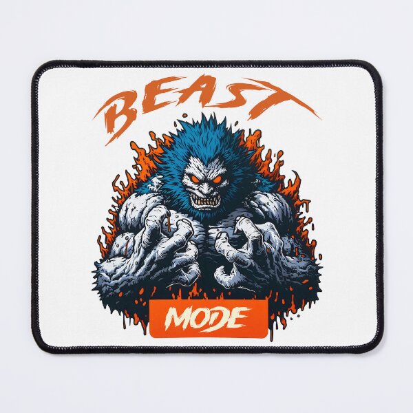 Item preview, Beast Mode Bodybuilding Gym Sports Motivation designed and sold by CinEmmaDesign.