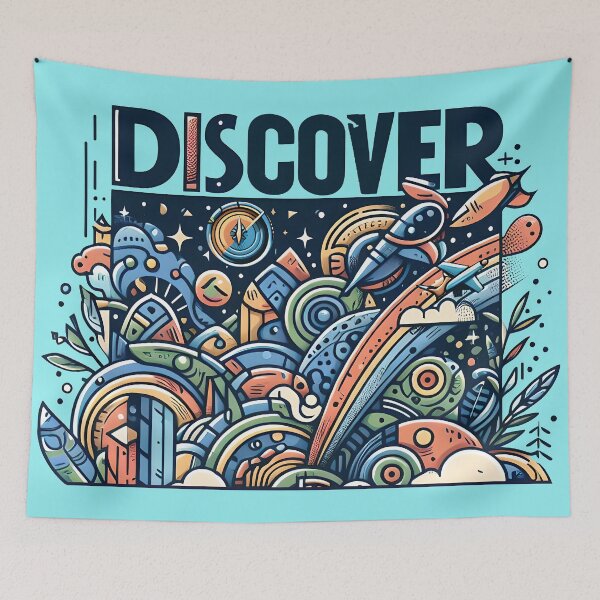 Item preview, Discover, typography designed and sold by maxmaj.
