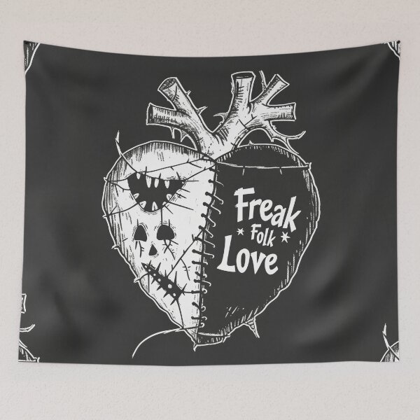 Item preview, Freak Folk Love: Gothic Artistry with a Vintage Music Twist designed and sold by Piotrek0001.