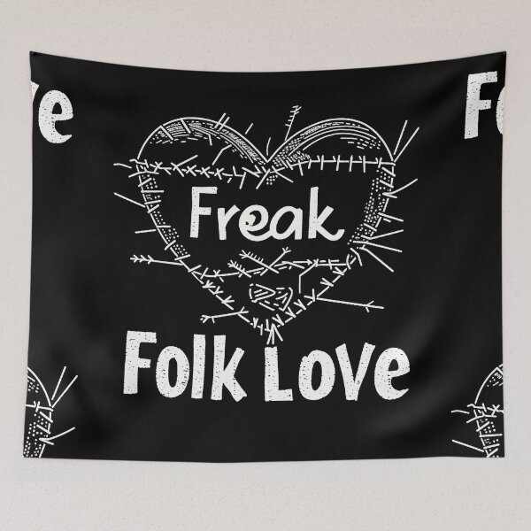 Item preview, Freak Folk Love: Gothic Artistry with a Vintage Music Twist designed and sold by Piotrek0001.