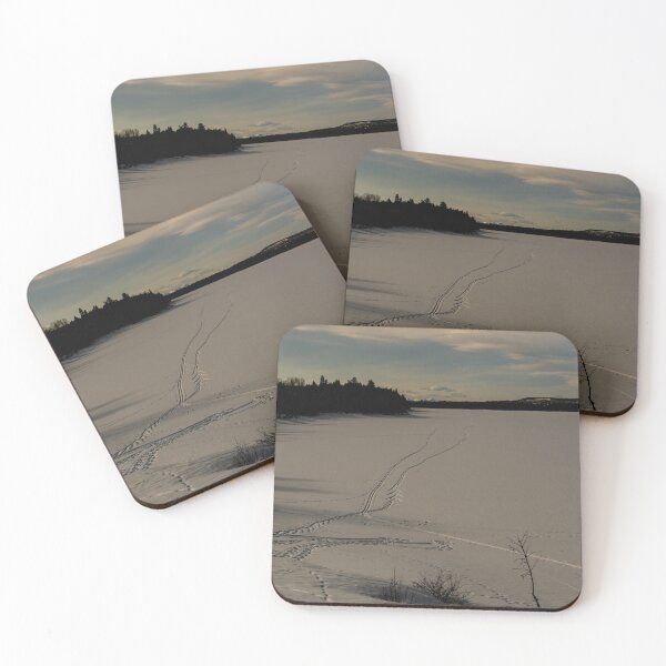 Item preview, Skiing trails on the snow and ice. designed and sold by CanadianWild418.