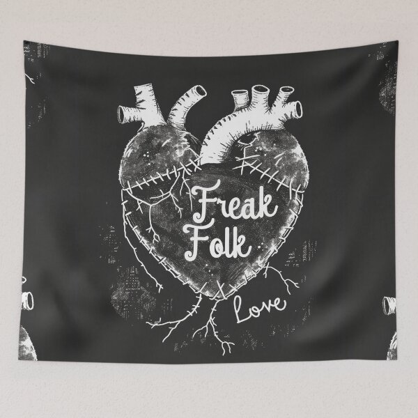 Item preview, Freak Folk Love: Gothic Artistry with a Vintage Music Twist designed and sold by Piotrek0001.