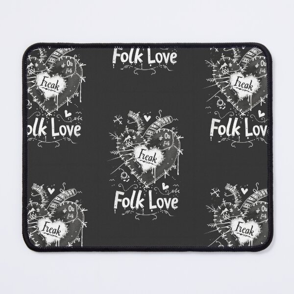 Item preview, Freak Folk Love: Gothic Artistry with a Vintage Music Twist designed and sold by Piotrek0001.