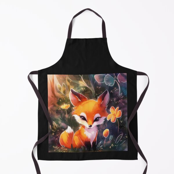 Item preview, Foxy in the forest art designed and sold by EmeraldeaArt.