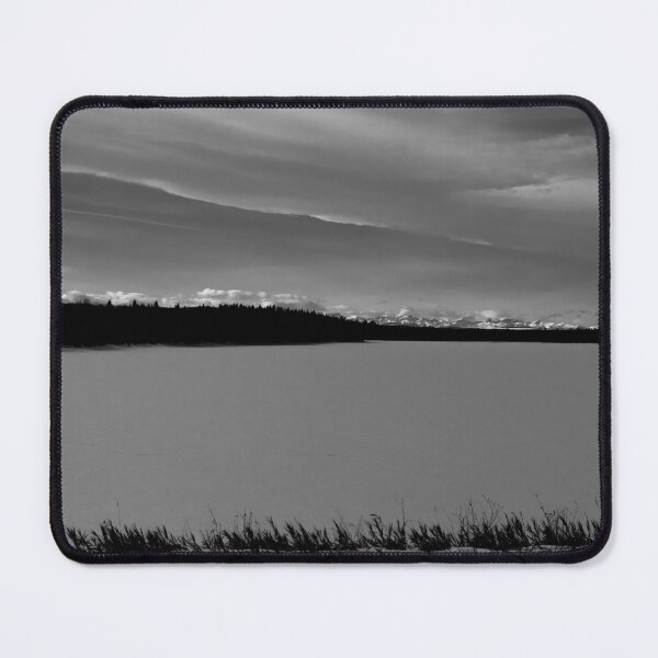 Item preview, Looking west to the mountains in black and white designed and sold by CanadianWild418.