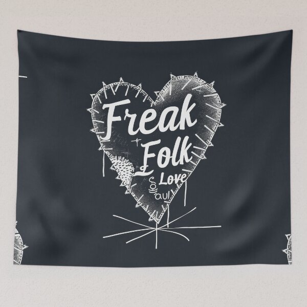 Item preview, Freak Folk Love: Gothic Artistry with a Vintage Music Twist designed and sold by Piotrek0001.