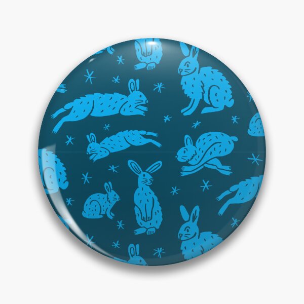 Item preview, Whimsical Bunnies Jumping Under the Starlit Sky designed and sold by katdogdesign.