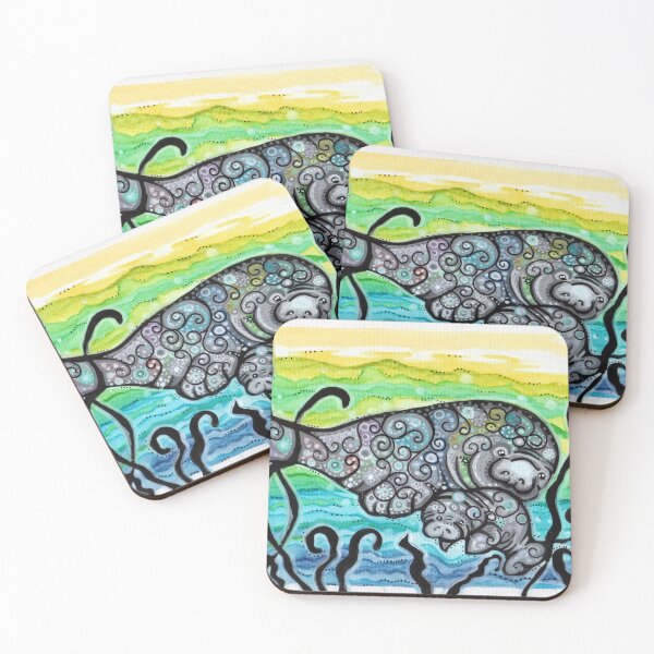 Item preview, Manatee Momma designed and sold by ArtByBeatriz.