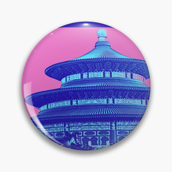 Item preview, Vistas de Beijing en tonos rosados y azules - Viajes designed and sold by jolabrese.