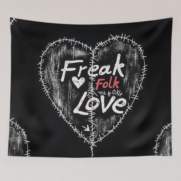 Item preview, Freak Folk Love: Gothic Artistry with a Vintage Music Twist designed and sold by Piotrek0001.