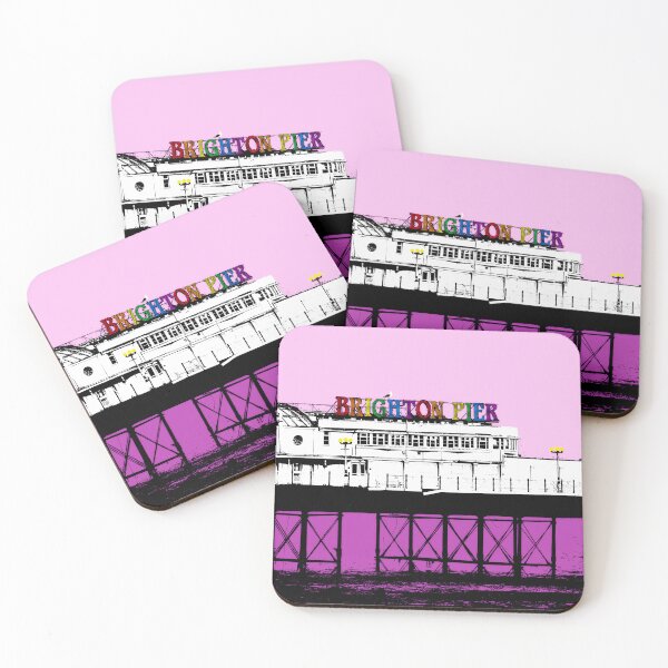 Item preview, Billy BRightOn on Brighton Pier Pop Art in Pink designed and sold by StudioFlea.