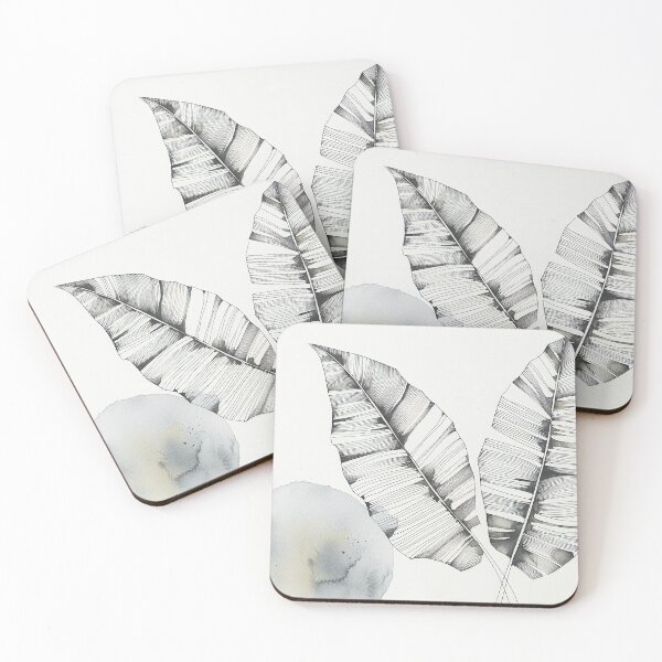 Item preview, Tropical Plantain Leaf Elegance designed and sold by zzz888.