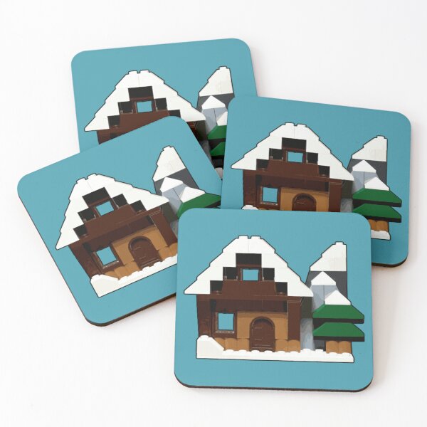 Item preview, Brick Creations - Winter Cabin designed and sold by Woebegone Productions.