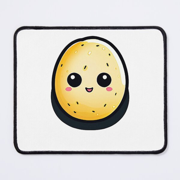 Item preview, happy chibi white potato designed and sold by Alansil.