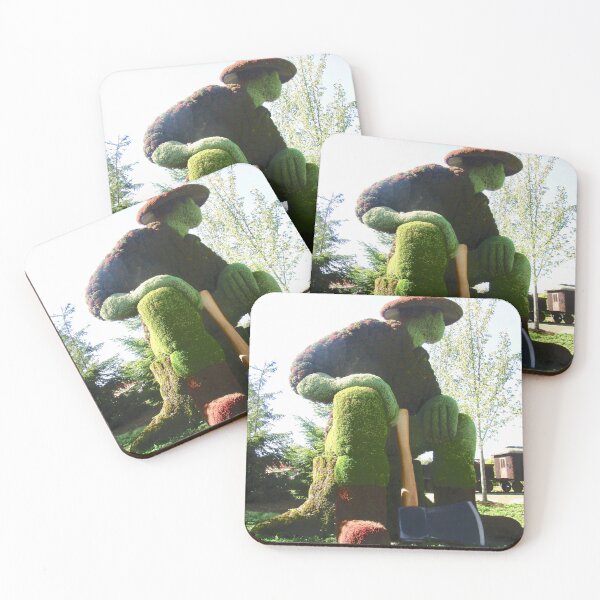 Item preview, Logger resting on a tree trunk designed and sold by Shulie1.