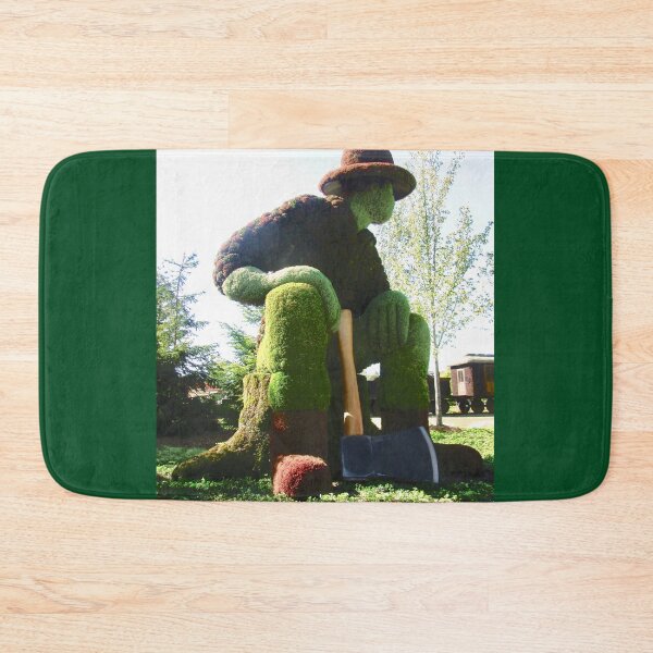 Item preview, Logger resting on a tree trunk designed and sold by Shulie1.