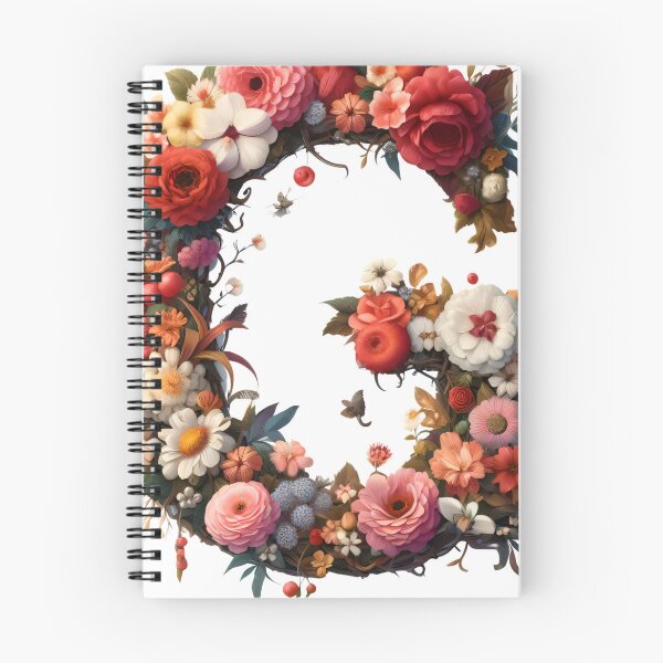 Item preview, Letter “G” containing flowers designed and sold by yeekazar.