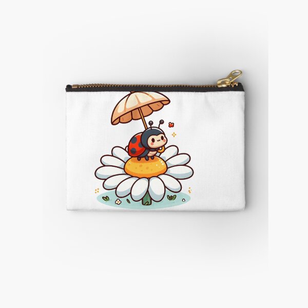Item preview, Kawaii Ladybug: Holding A Tiny Parasol designed and sold by CanvasCutie.