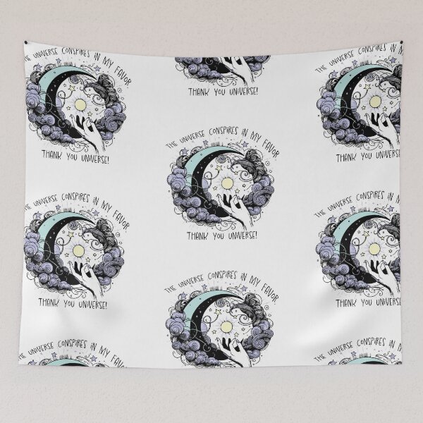 Item preview, The Universe conspires in my favor. Manifest your life designed and sold by caracoldepapel.