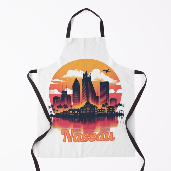 Item preview, Bahamas: Sunset Cityscape of a Tropical Paradise designed and sold by HOMEDESIGNPRINT.