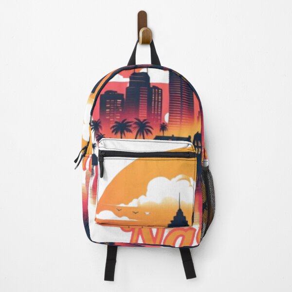 Item preview, Bahamas: Sunset Cityscape of a Tropical Paradise designed and sold by HOMEDESIGNPRINT.