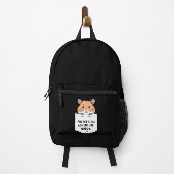 Item preview, Peek-A-Boo! Your Pocket-Sized Adventure Buddy (with Hamster Illustration) designed and sold by teesly15.
