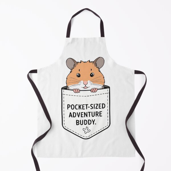 Item preview, Peek-A-Boo! Your Pocket-Sized Adventure Buddy (with Hamster Illustration) designed and sold by teesly15.